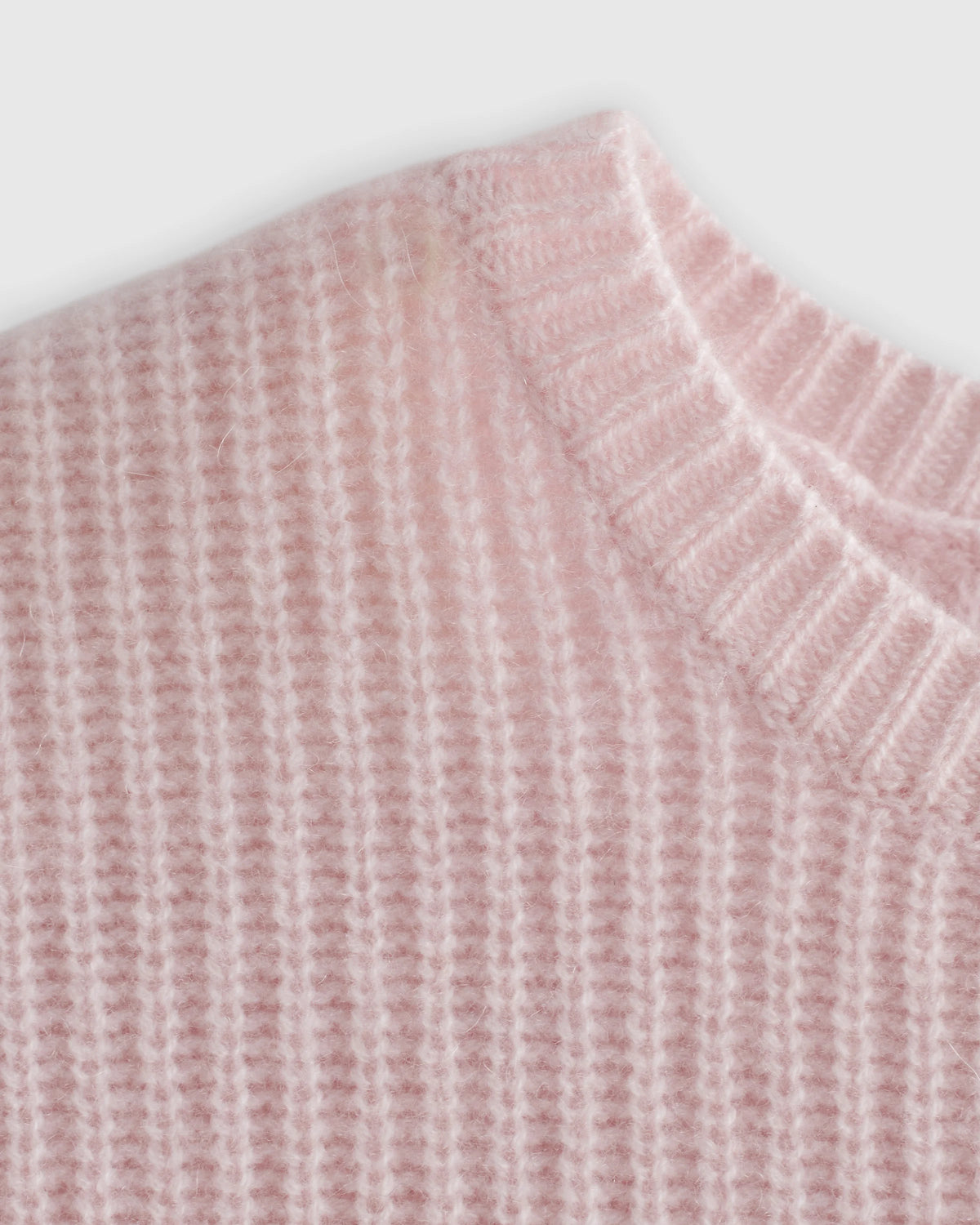 Washable Cashmere Fisherman Tunic Sweater - 6 / Oatmeal
