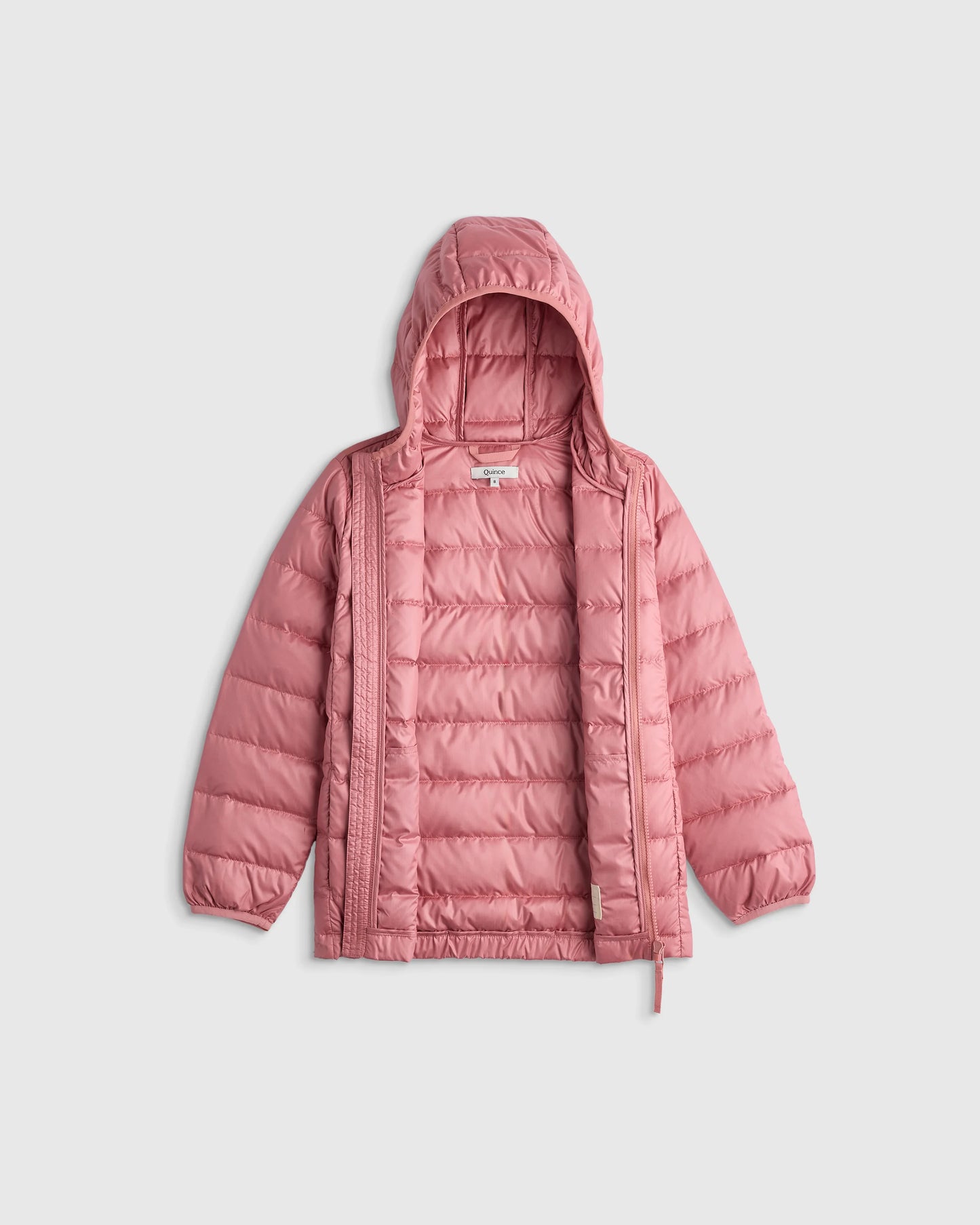 Lightweight Down Hooded Puffer Jacket - 2T / Tidepool