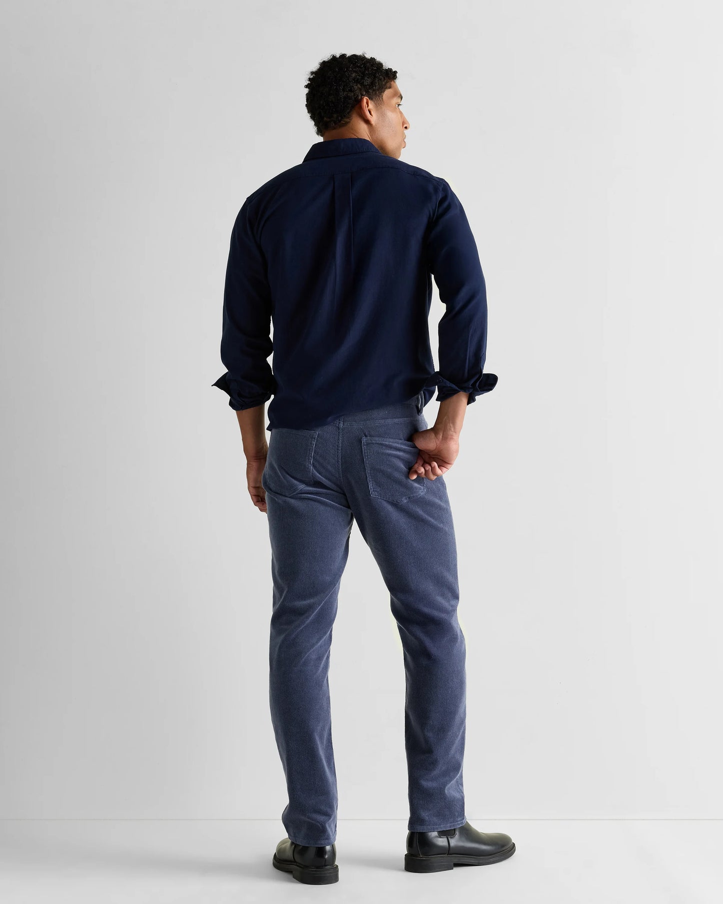 Organic Stretch Corduroy 5-Pocket Pants - 30X30 / Espresso