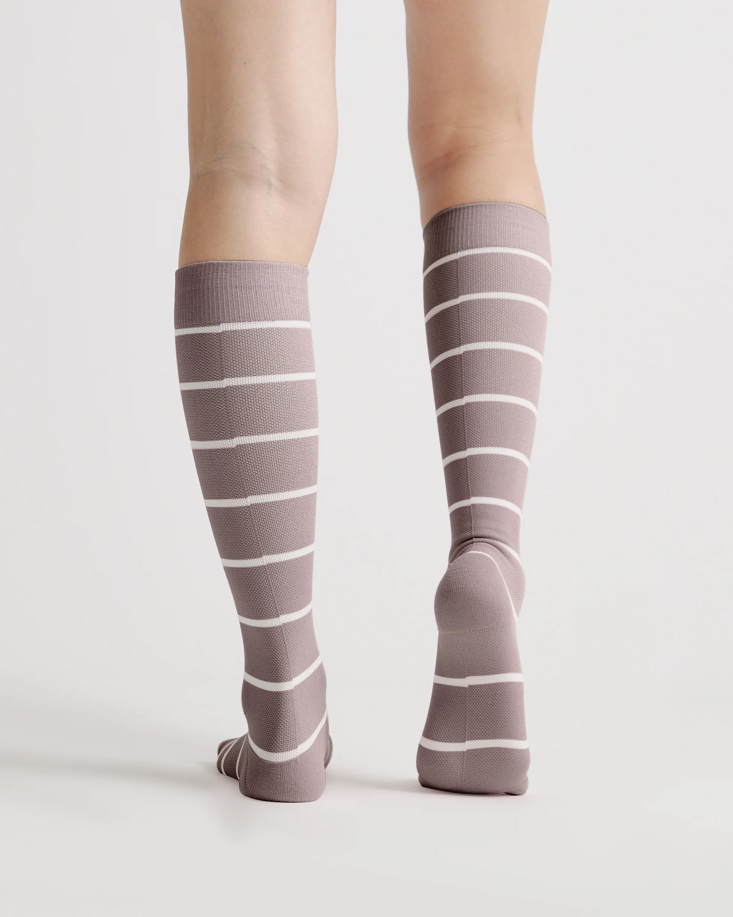 Recycled Maternity Compression Socks 3-Pack - L / White/Black/Grey