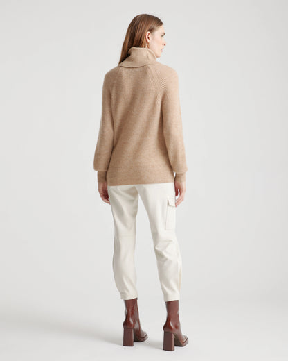 Baby Alpaca-Wool Turtleneck - XS / Light Grey