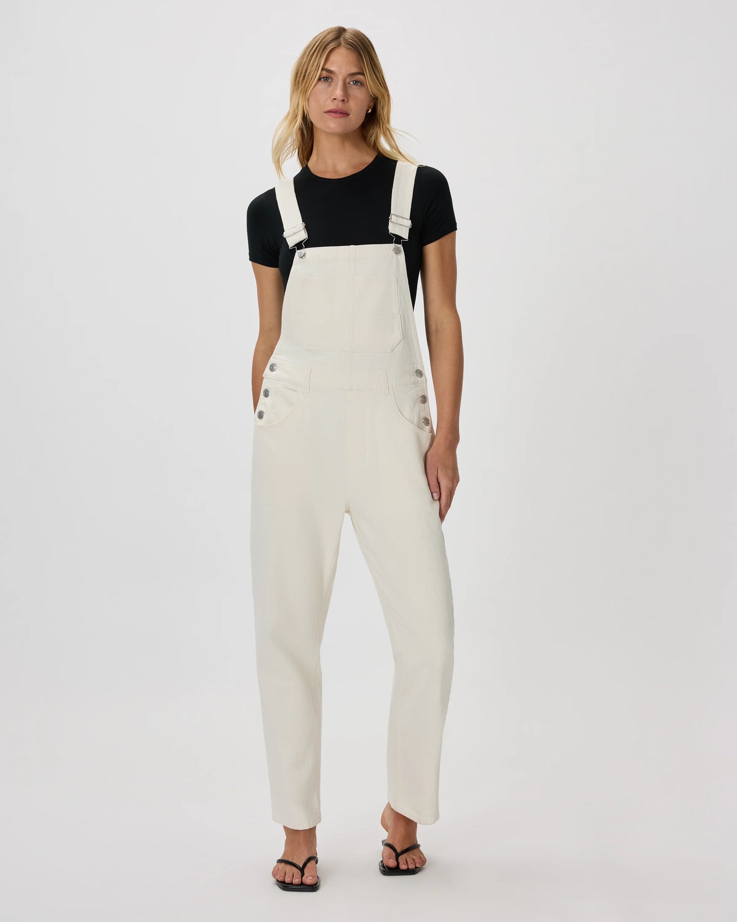 100% Organic Denim Overalls - XS / Mascara Black