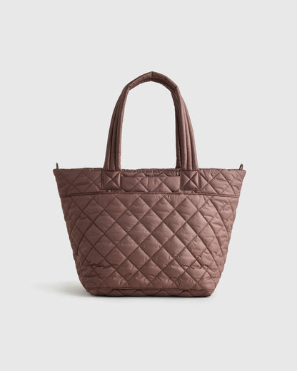 Transit Quilted Carry-All Tote - One Size / Porcelain Blue