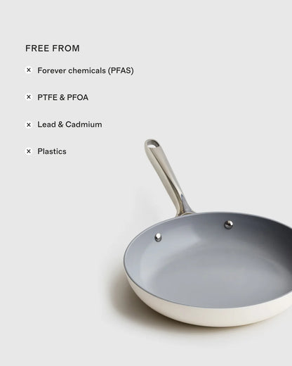 Ceramic Nonstick Frying Pan Set - One Size / Navy