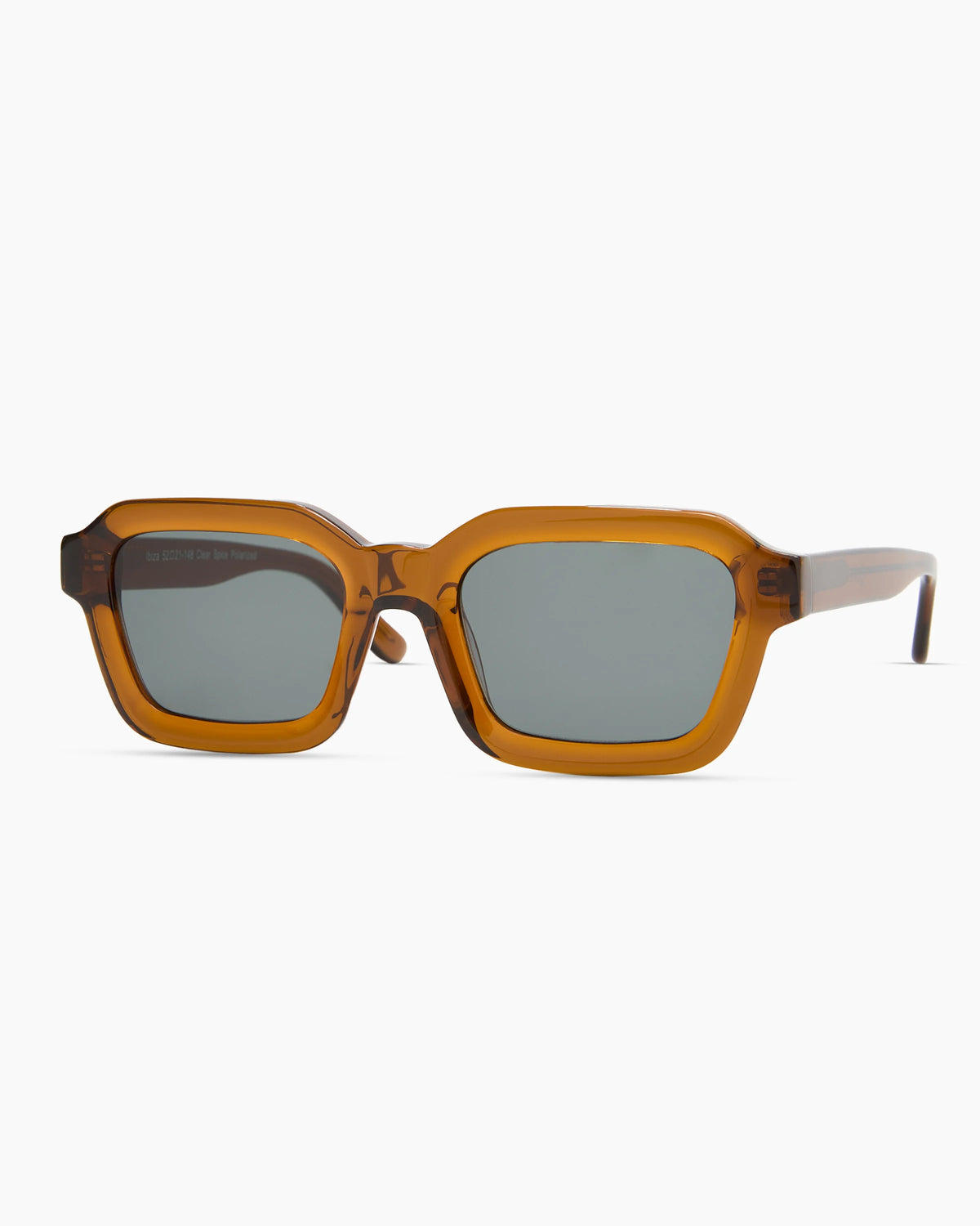 Ibiza Polarized Acetate Sunglasses - One Size / Amethyst Tortoise with Grey lens