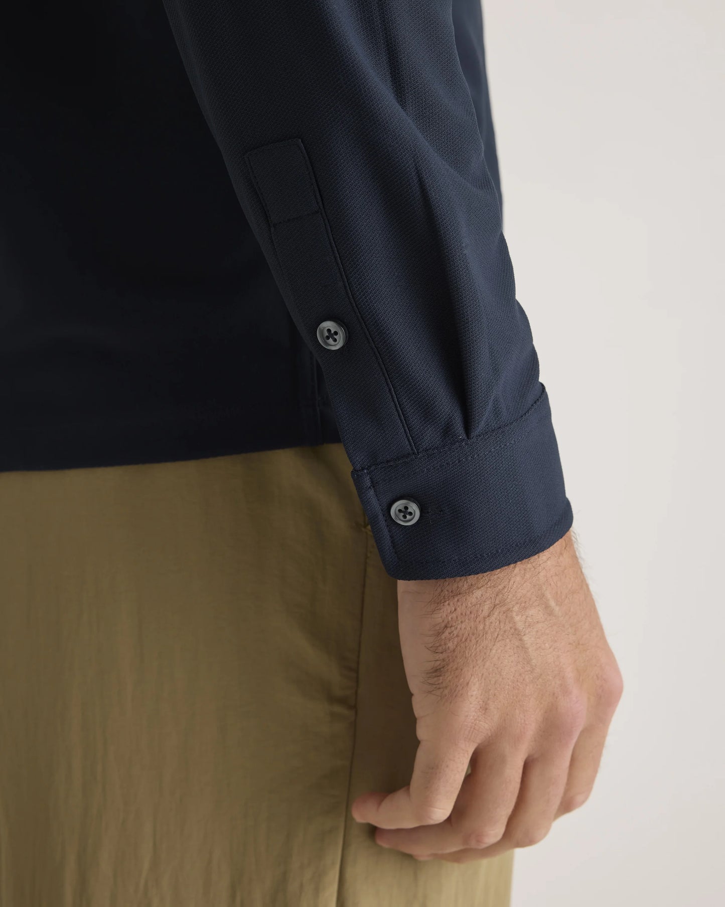 ProPique Performance Button Down - S / Light Grey
