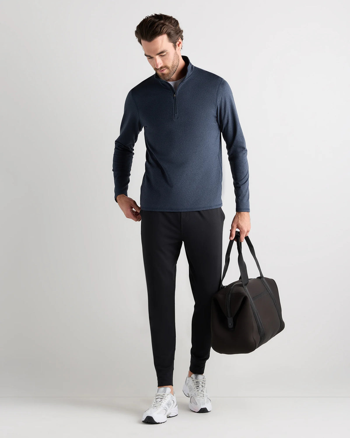 Flowknit Performance Half-Zip - XS / Heather Morel Grey