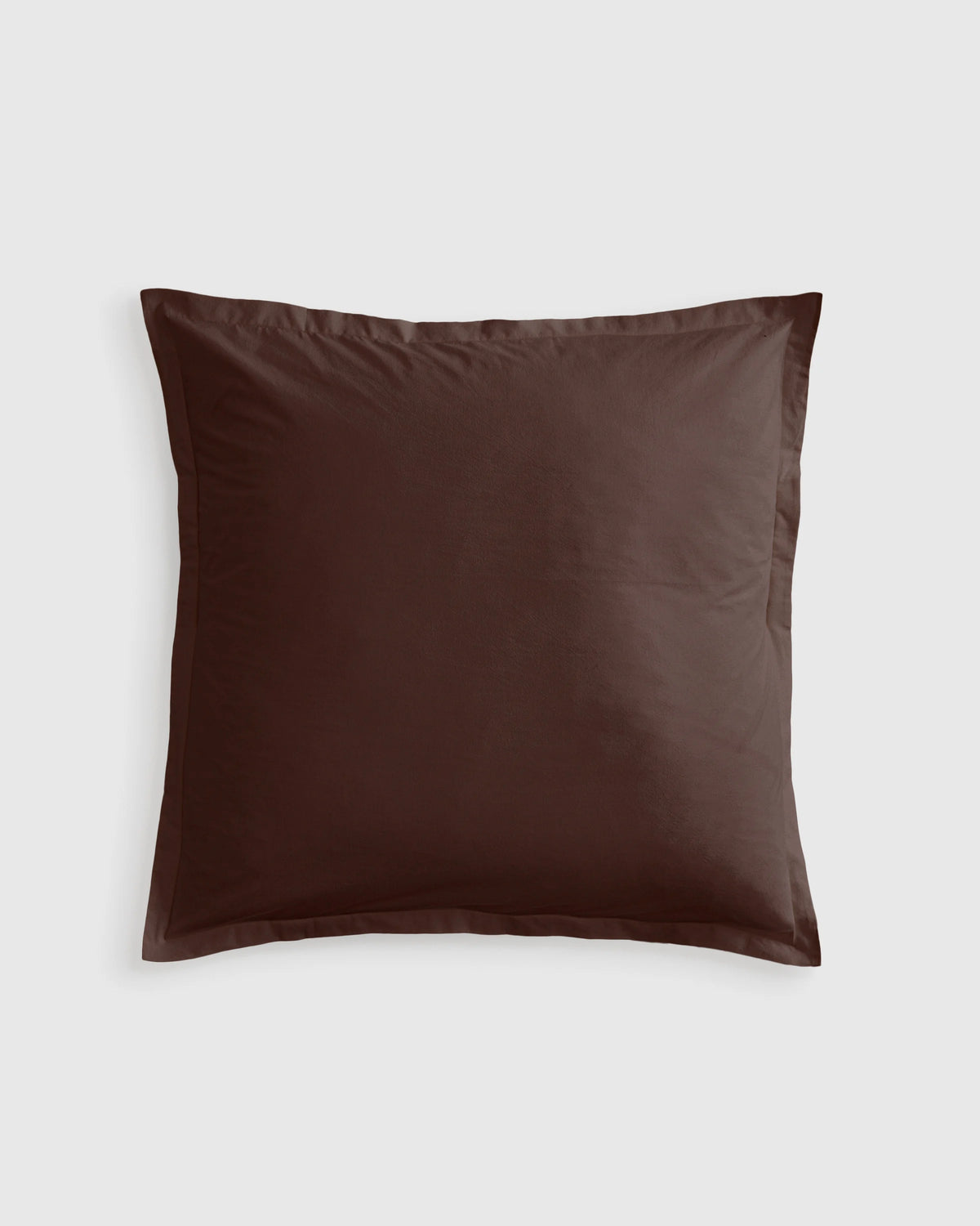 Organic Brushed Cotton Euro Sham - Euro / Dusty Olive