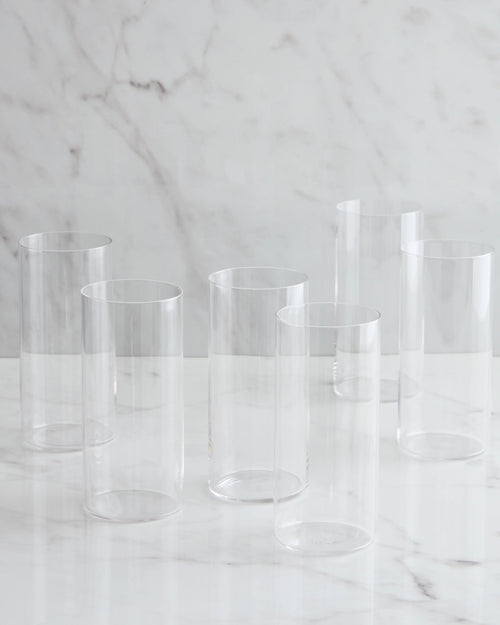 Essential Crystal Tall Drinking Glasses, Set of 6 - One Size / No Color