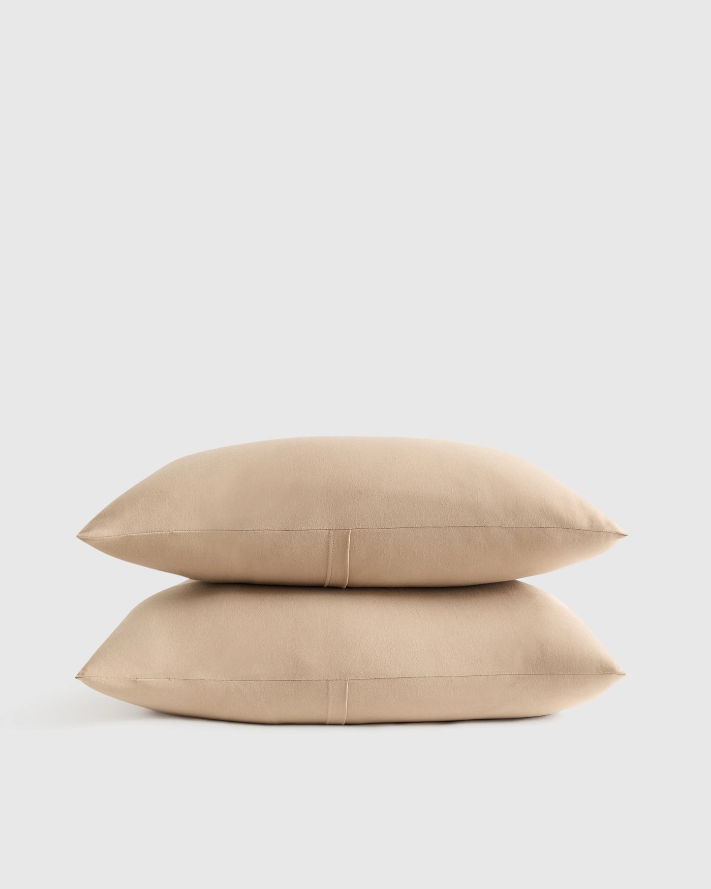 Organic Jersey Sham Set - Standard / Heather Grey