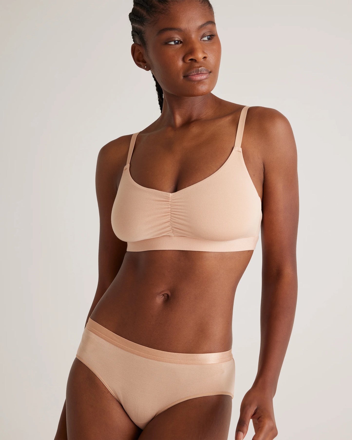 Micromodal Brief (6-pack) - XS / Warm Sand