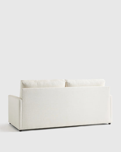 Brennan Sleeper Sofa in Performance Basketweave - Queen / Flax