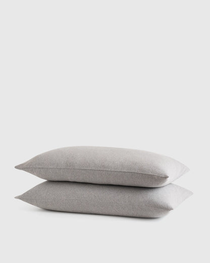 Organic Jersey Pillowcase Set - Standard / Light Blue
