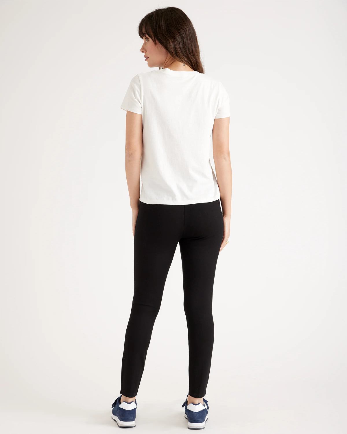 Ultra-Stretch Ponte Skinny Pants - XS / Black