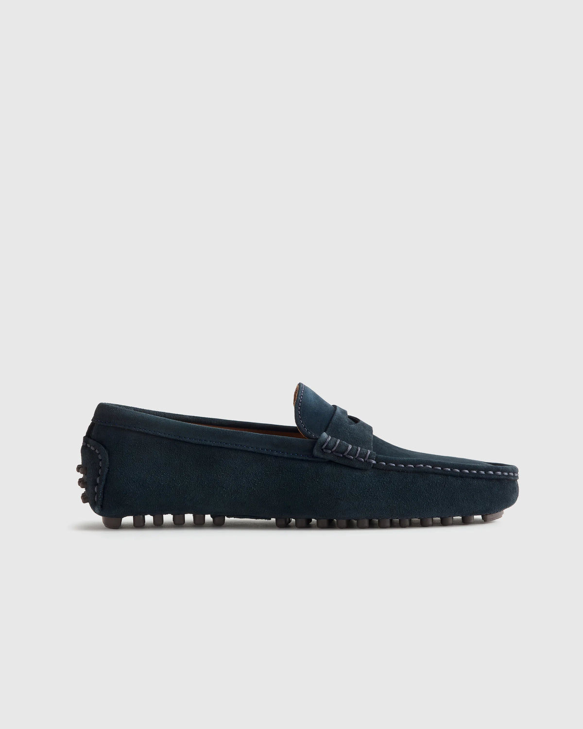 Essential Suede Driving Loafer - 7 / Dune