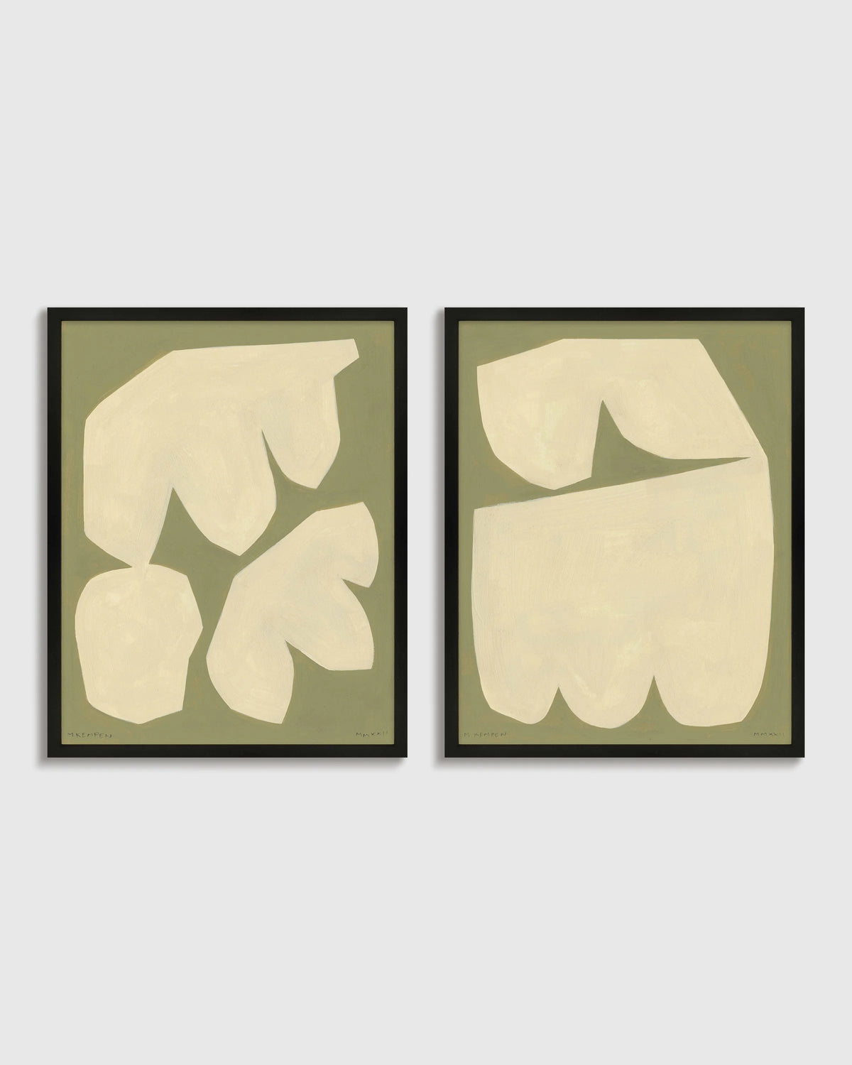 Drift by Michael Kempen (Set of 2) - 17.25"x21.25" / Maple