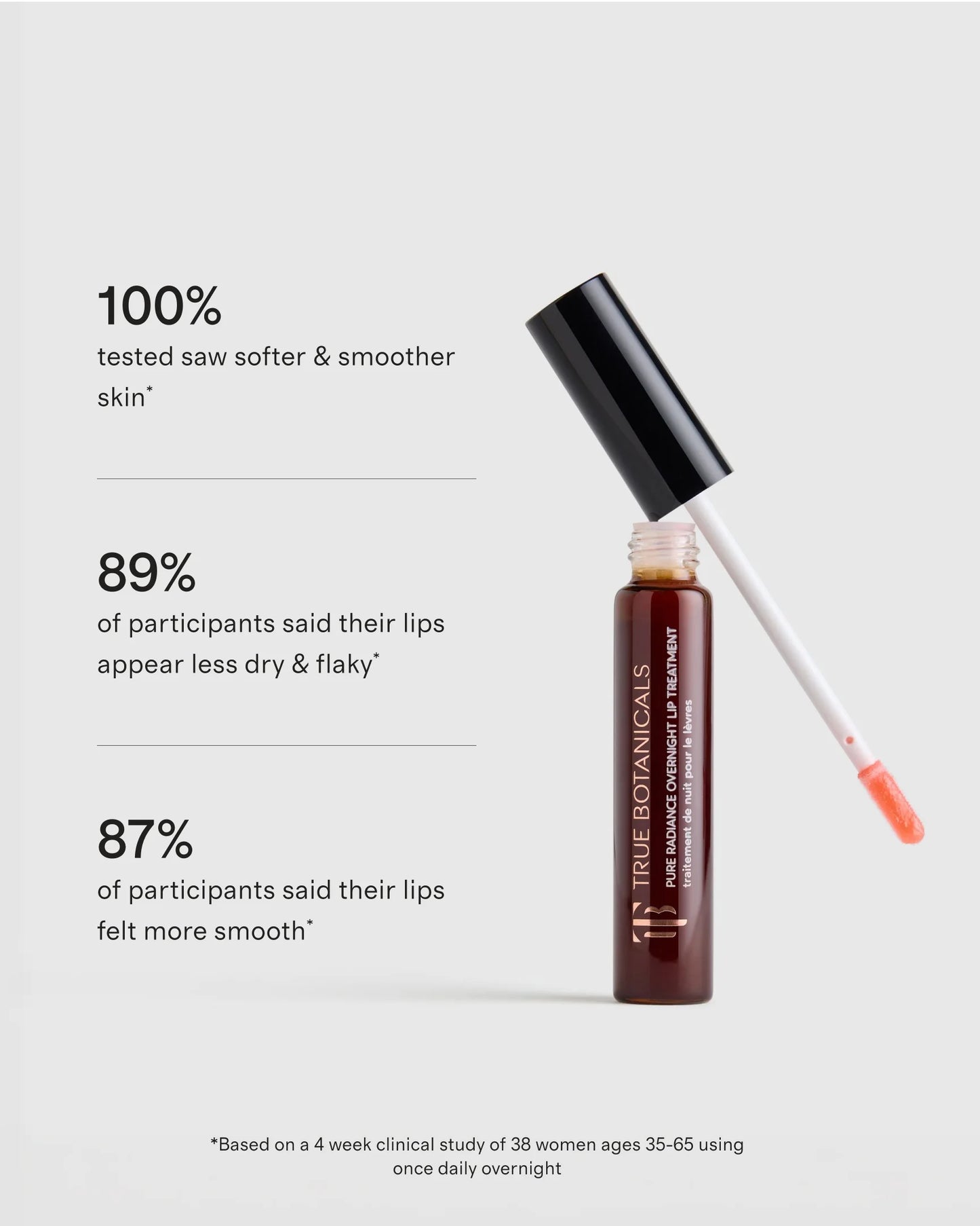 Pure Radiance Overnight Lip Treatment by True Botanicals - One Size / No Color