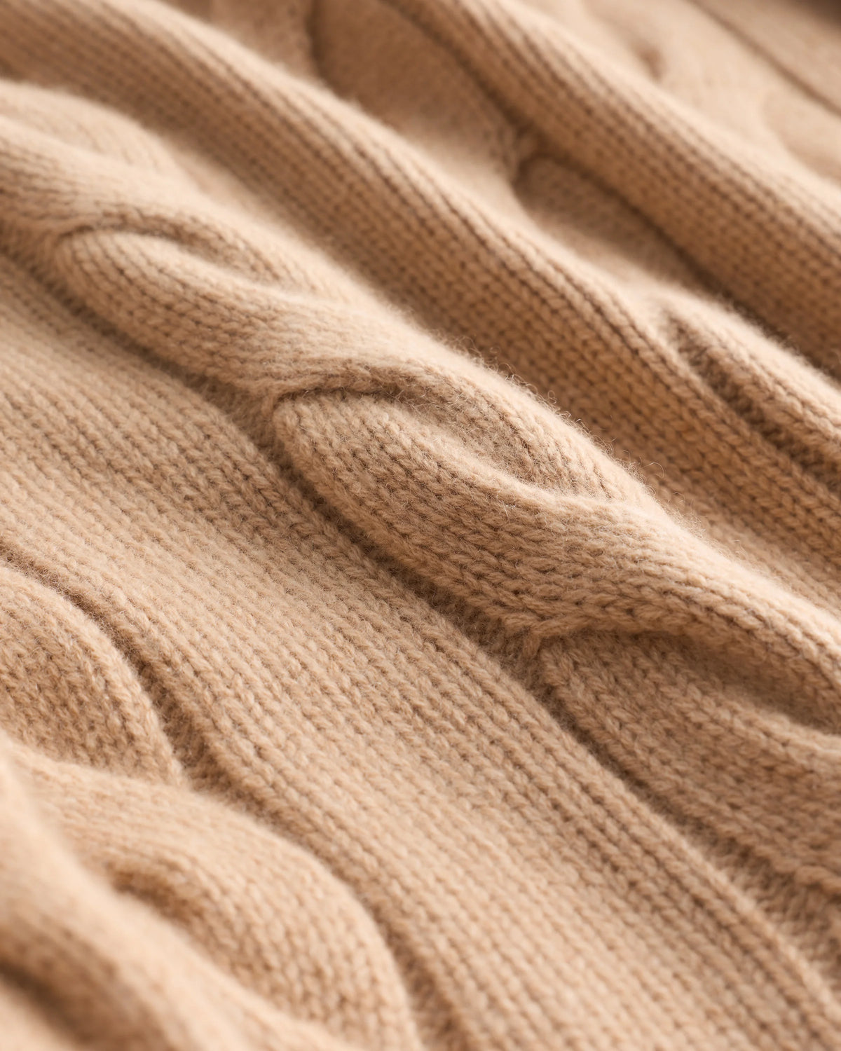 Luxe Baby Cashmere Cable Cardigan - XS / Pearled Ivory