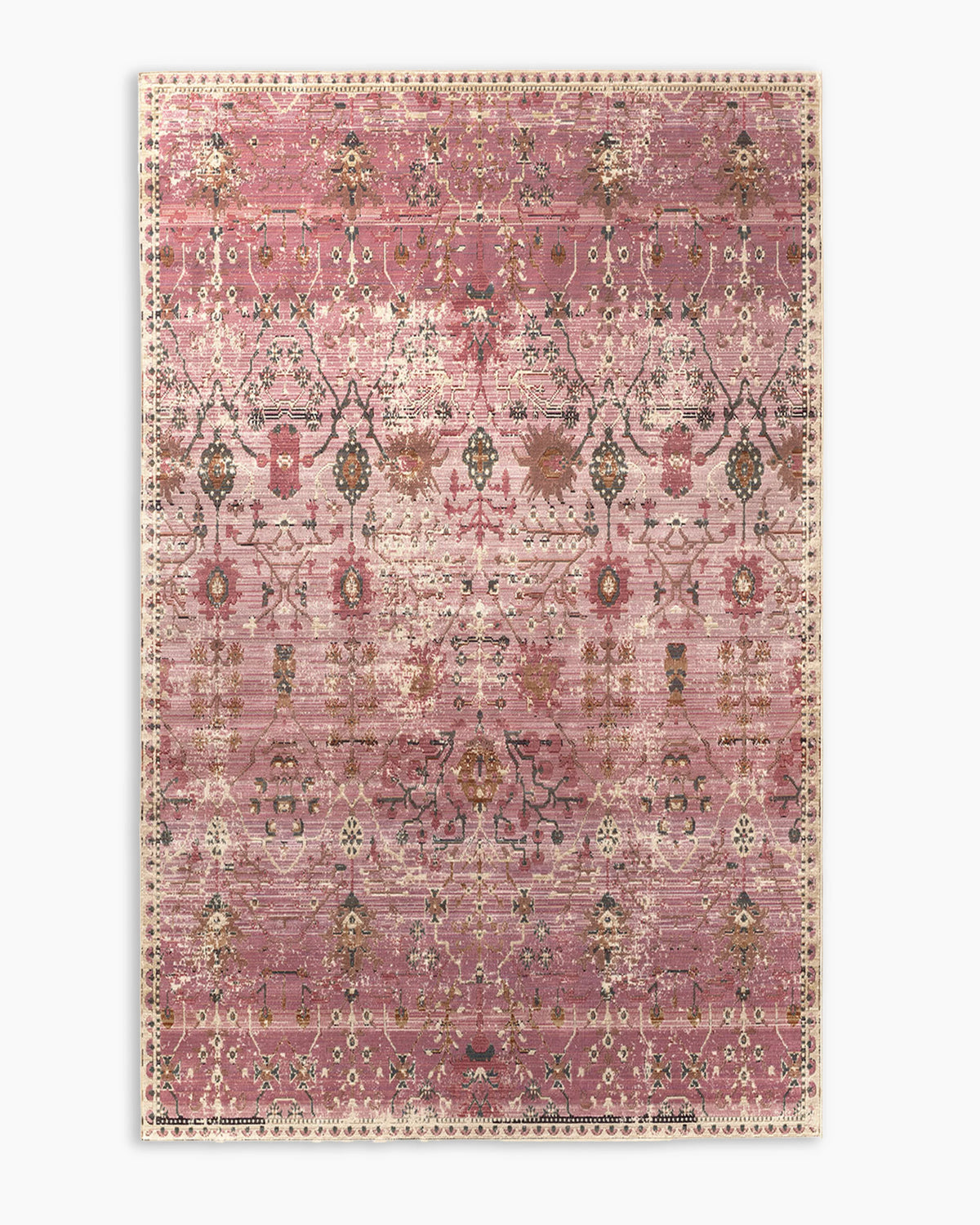 Talula Indoor/Outdoor Rug - 4' x 5'7" / Pink