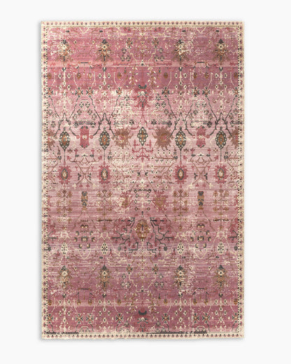 Talula Indoor/Outdoor Rug - 4' x 5'7" / Pink