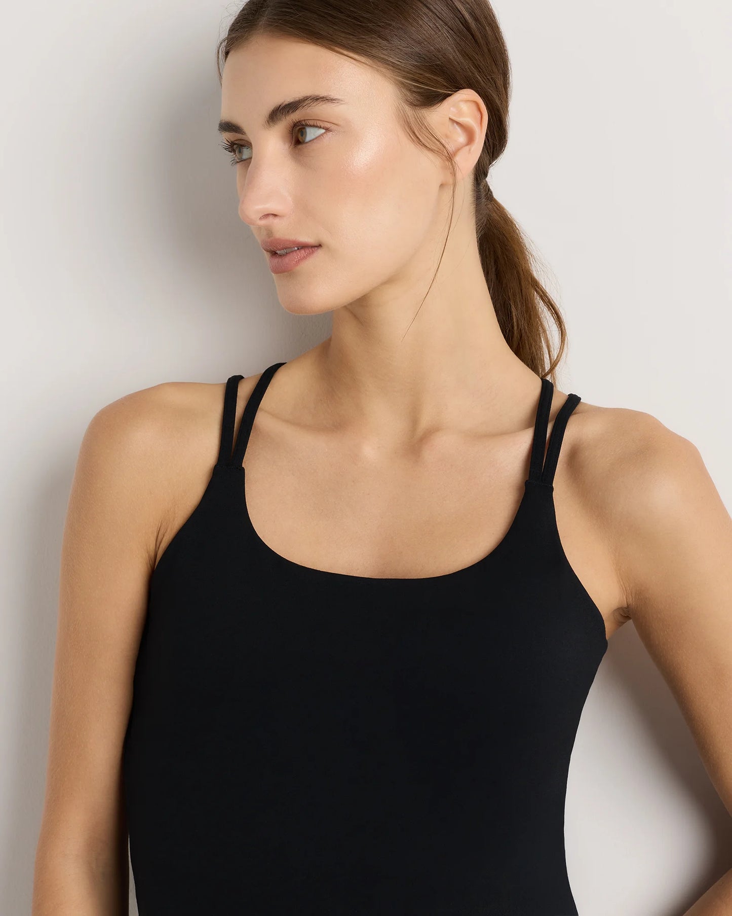 Ultra-Form Strappy Bra Tank - XS / Black