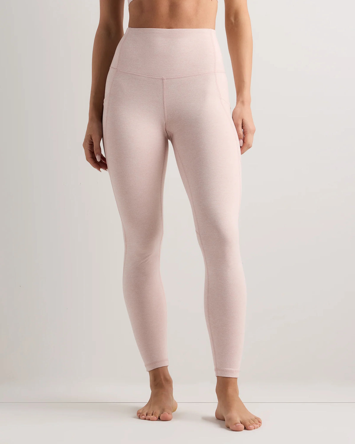 Ultra-Soft High-Rise Pocket Legging - XS / Heather Espresso
