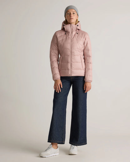 Lightweight Down Packable Puffer Hooded Jacket - XS / Navy