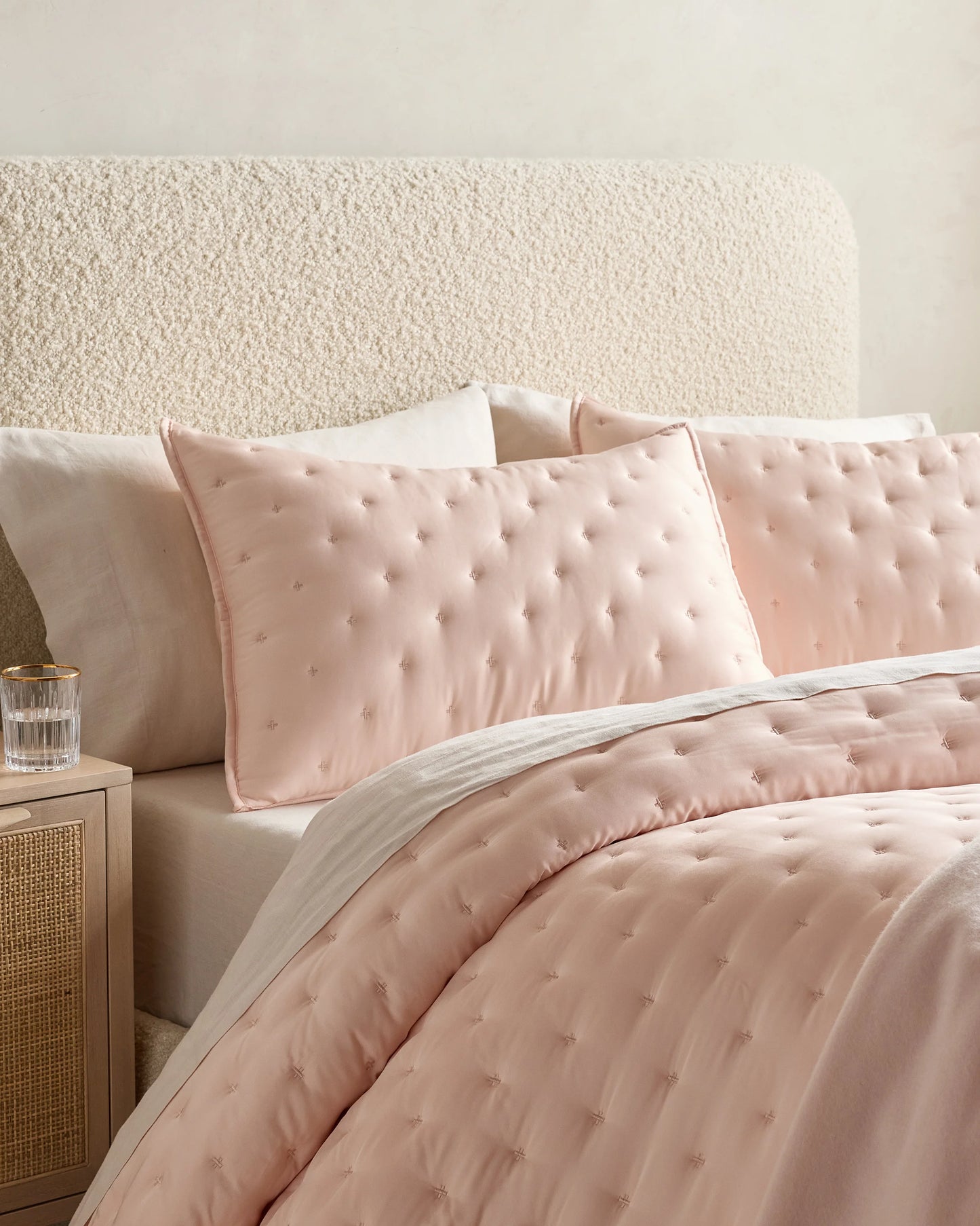 Bamboo Dream Quilted Sham Set - Standard / Sage