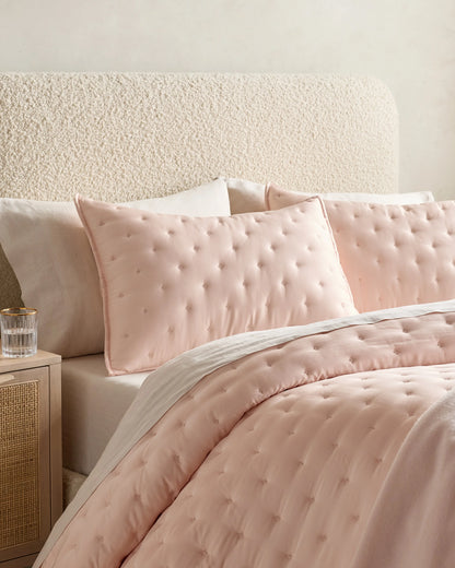 Bamboo Dream Quilted Sham Set - Standard / Sage
