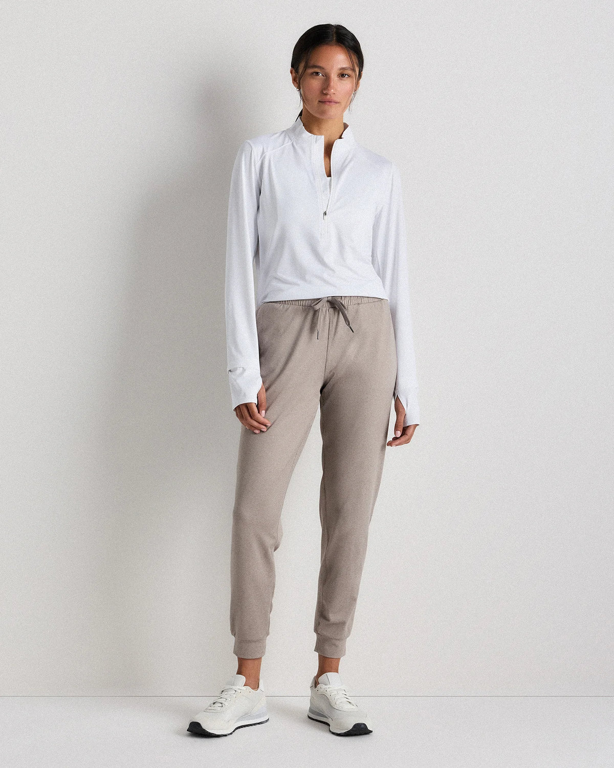 Flowknit Mid-Rise Joggers - XXL / Heather Grey