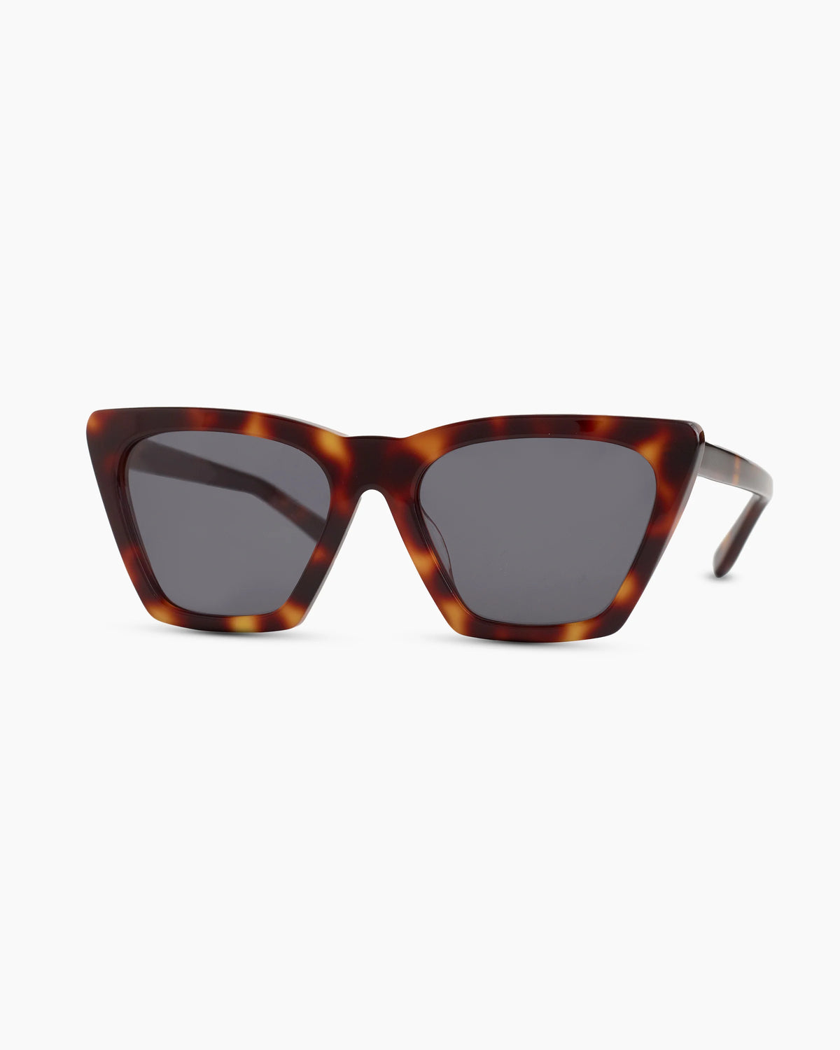 Andy Polarized Acetate Sunglasses - One Size / Black with Grey lens