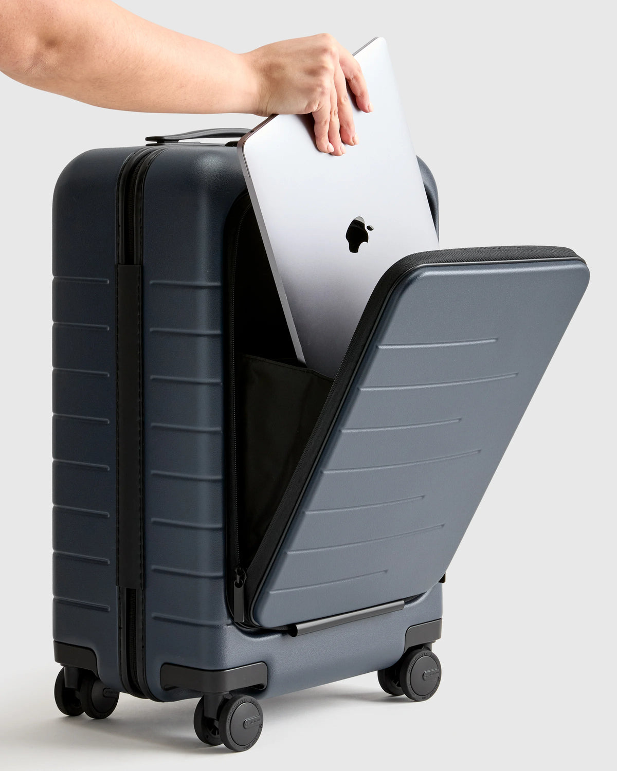 Front Pocket Carry-On Suitcase - One Size / Lavender