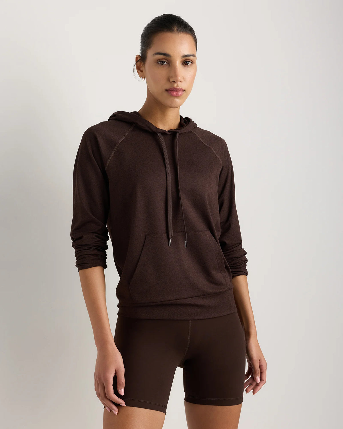 Flowknit Pullover Hoodie - XS / Heather Navy