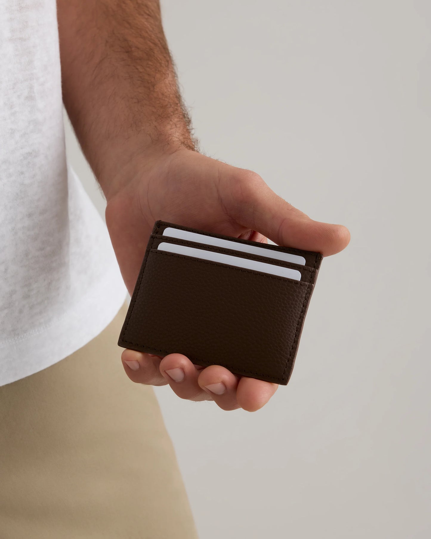 Adeline Slim Card Case - One Size / Olive