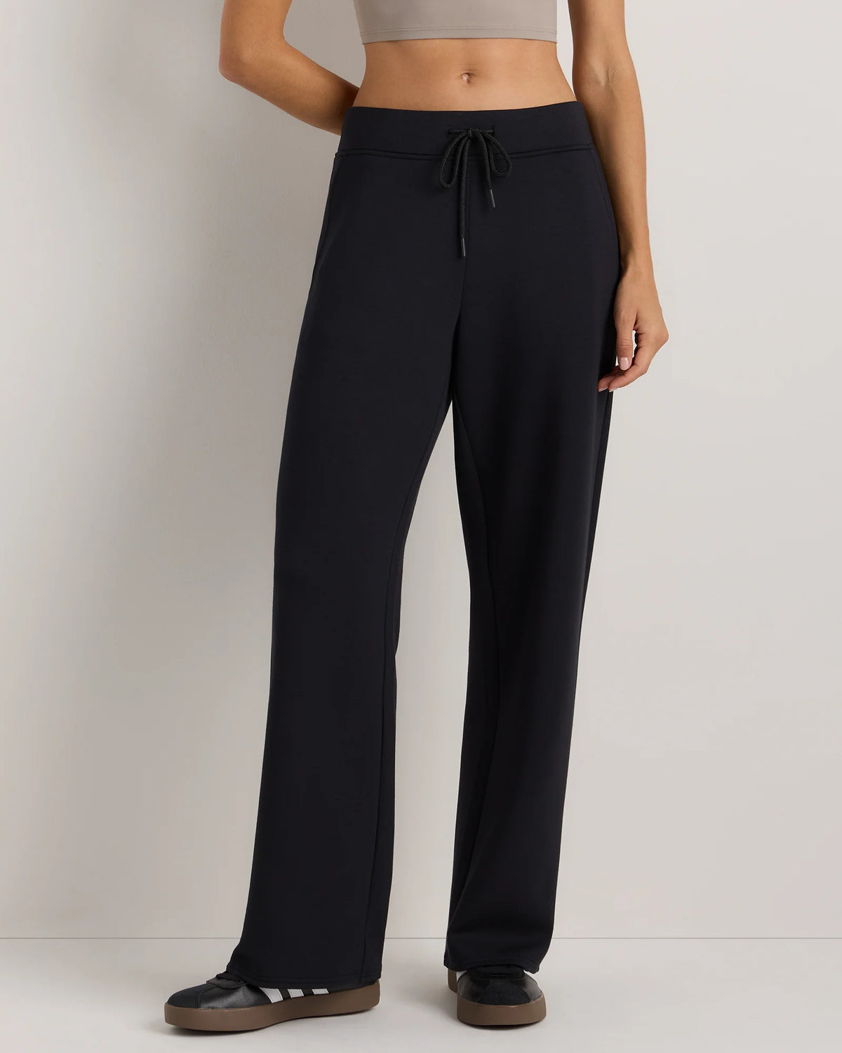 CloudComfort Wide Leg Pants - XS / Pebble Beige