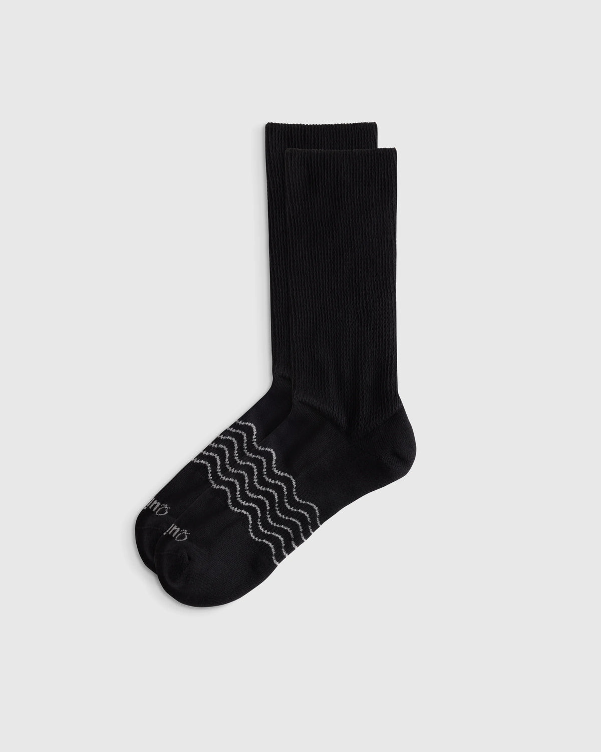 Everyday Cotton Targeted Stretch Crew Socks (4-Pack) - S / White