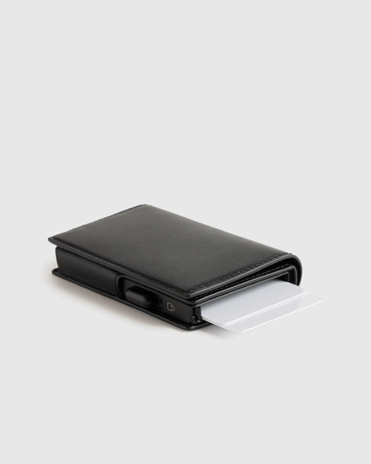Italian Leather RFID Card Holder - One Size / Hickory