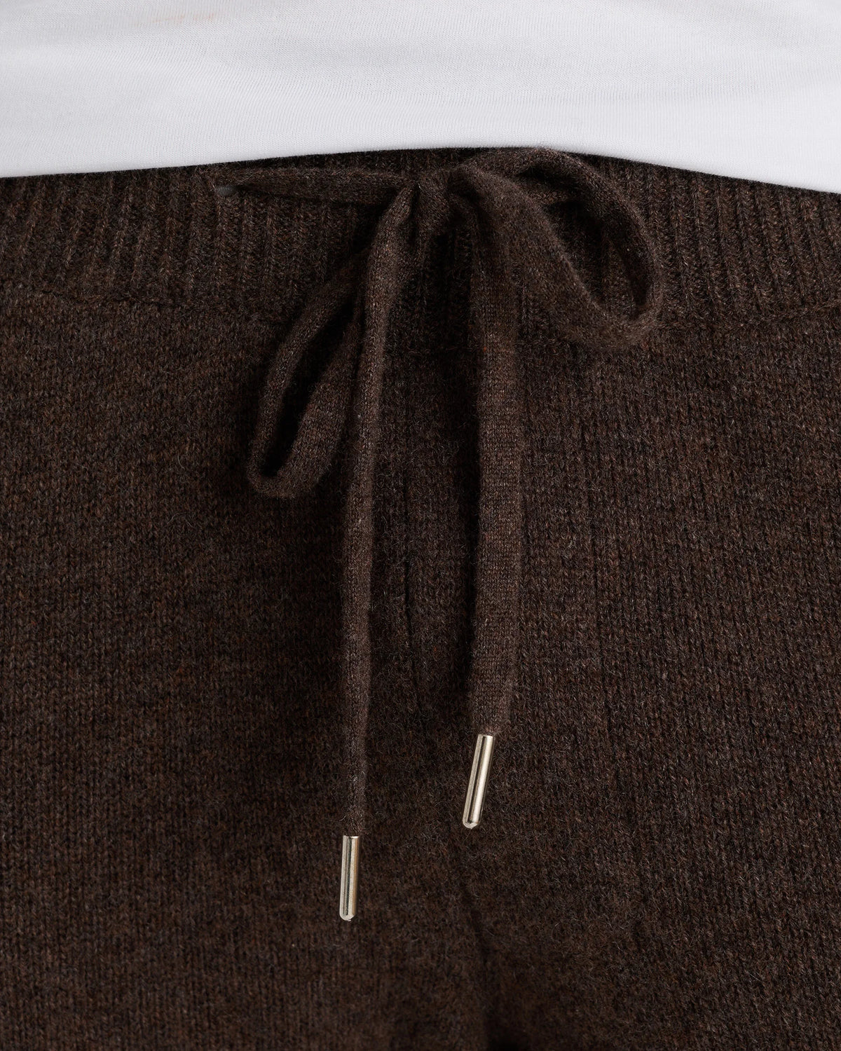 Mongolian Cashmere Jogger - S / Heather Truffle Brown