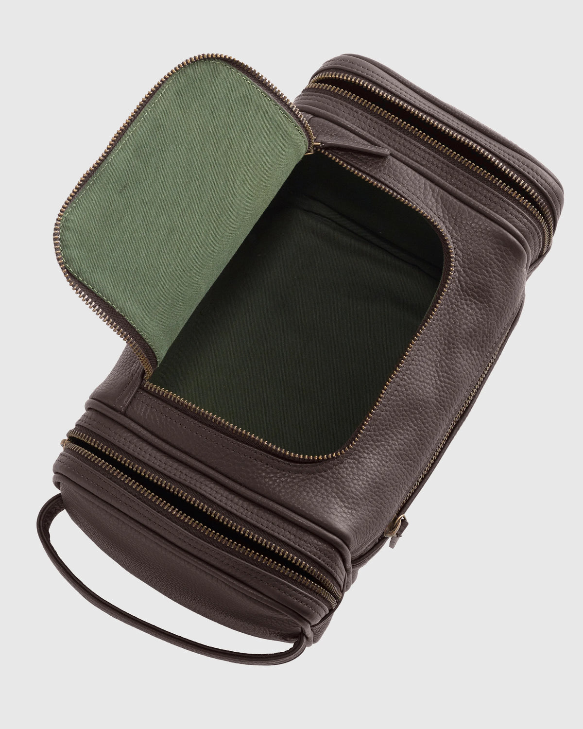 Nappa Leather Toiletry Bag - One Size / Black