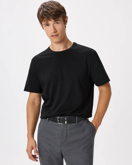 Japanese Lotus Tee - S / Black