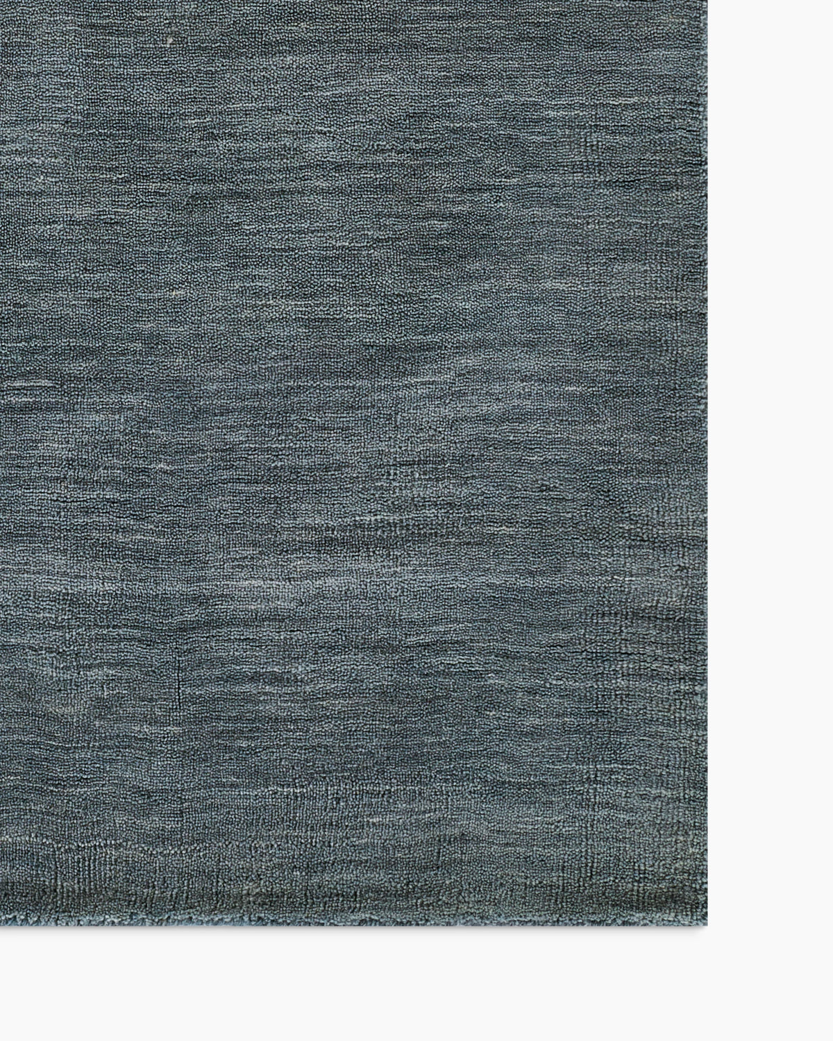 Wells Hand-Loomed Wool Rug - 5' x 8' / Blue