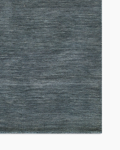 Wells Hand-Loomed Wool Rug - 5' x 8' / Blue