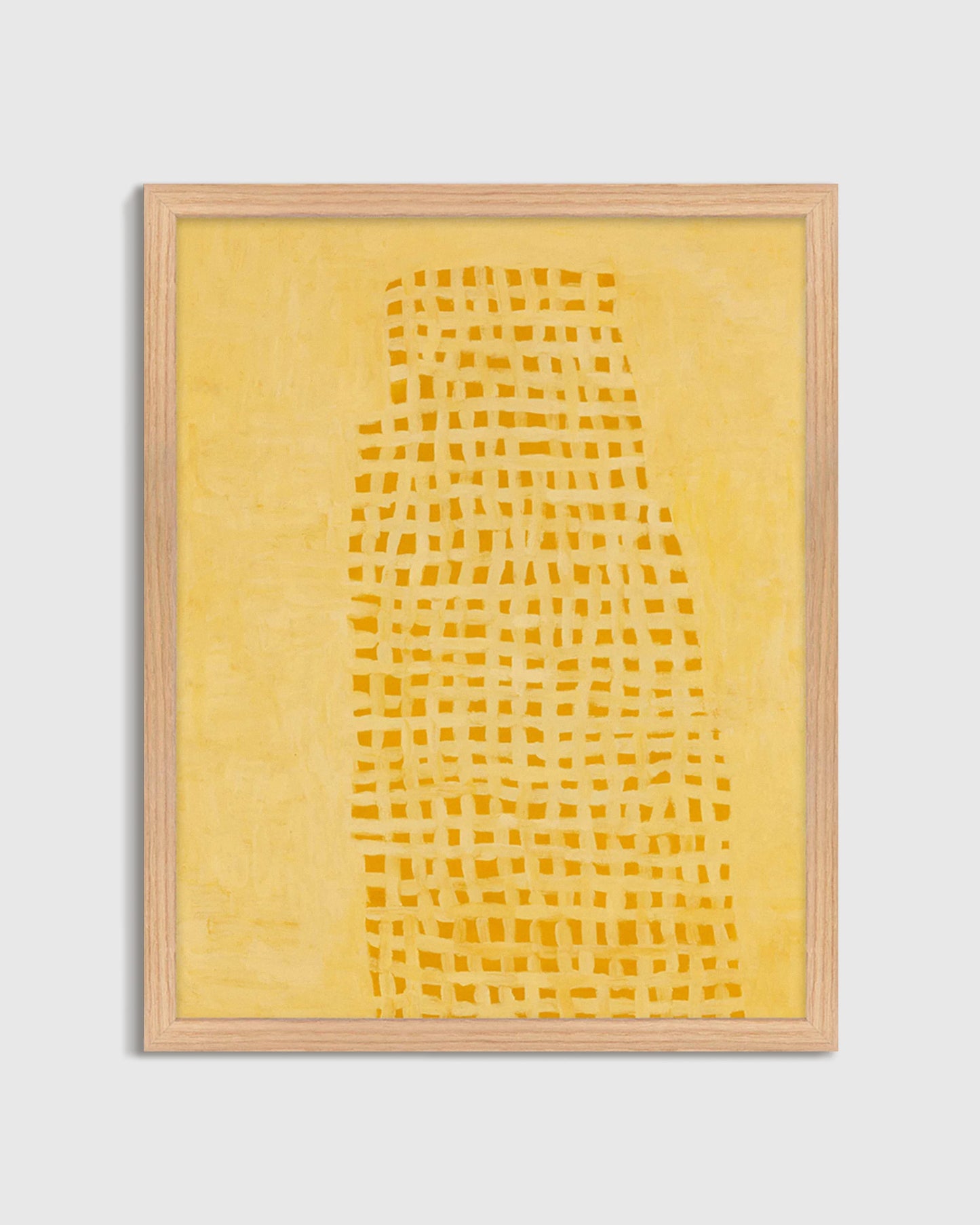 Gold Tower by Stephanie Dennis - 21.25"x26.25" / Oak