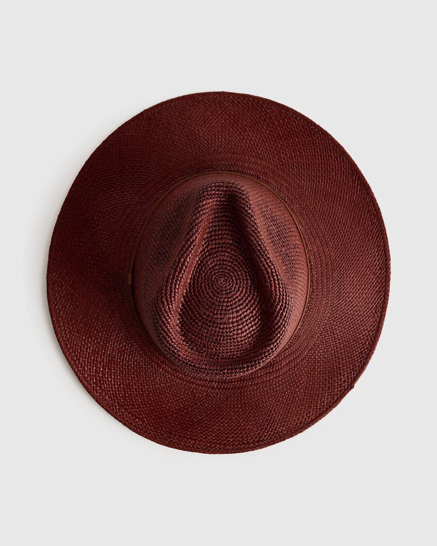 Toquilla Straw Crochet Fedora - S / Natural
