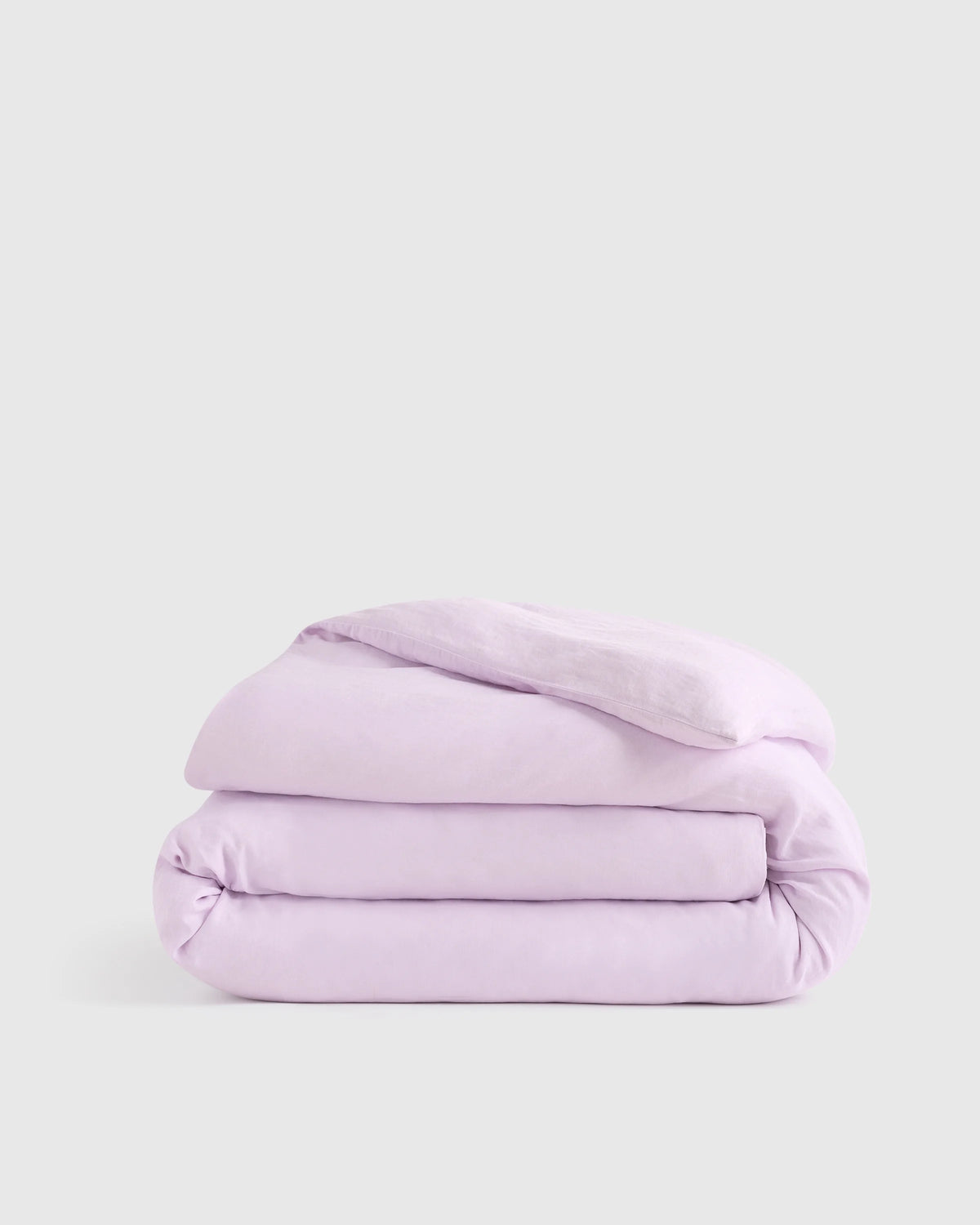 European Linen Duvet Cover - Twin / Peach