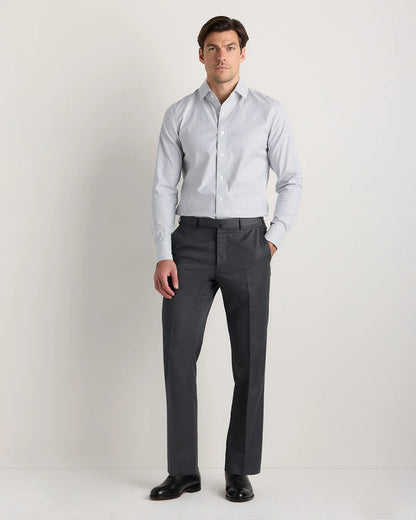 Organic Cotton Oxford Non-Iron Dress Shirt - S / Pale Blue
