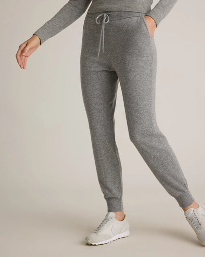 Mongolian Cashmere Sweatpants - XS / Brown