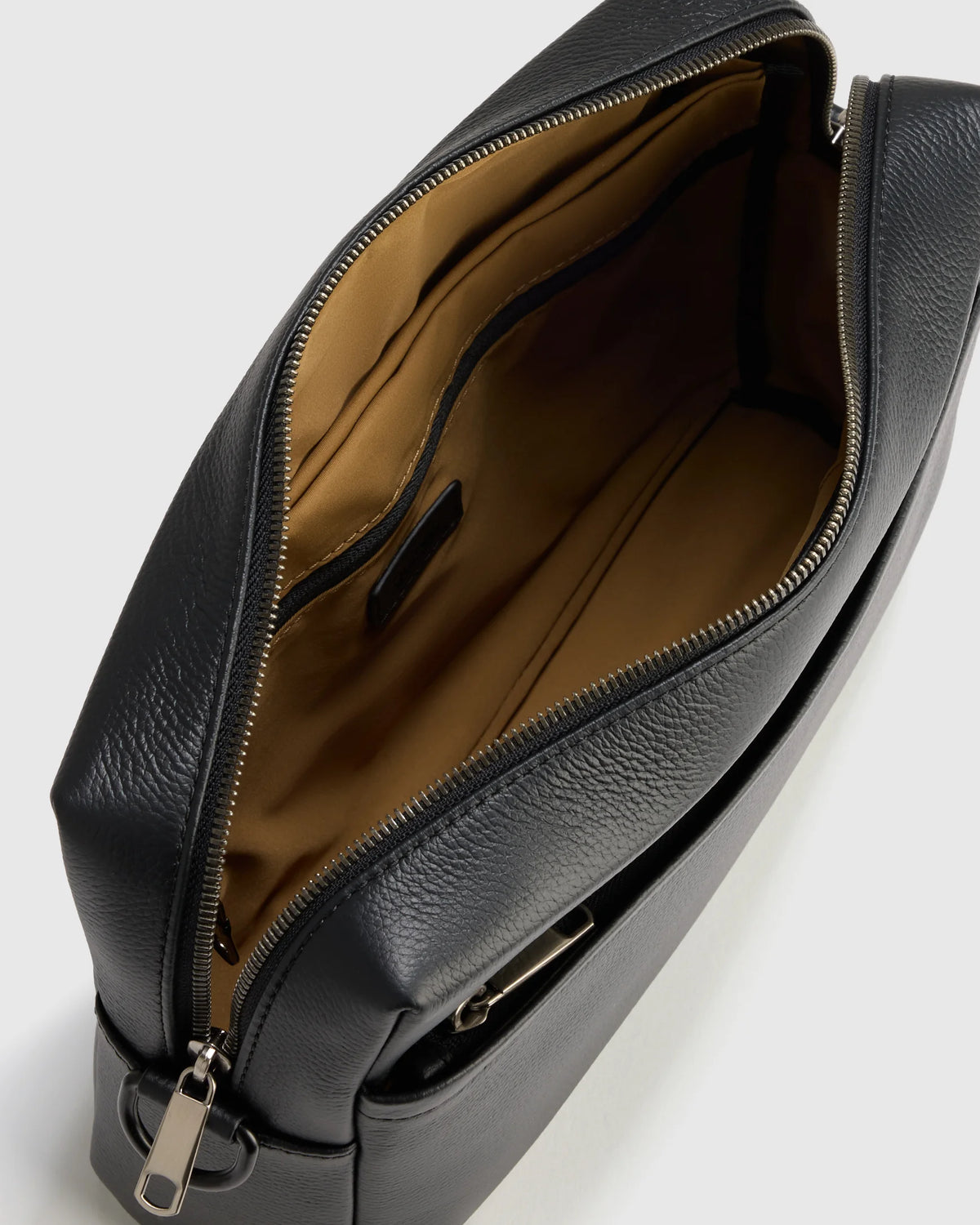 Excursion Italian Leather Crossbody Bag - One Size / Hickory