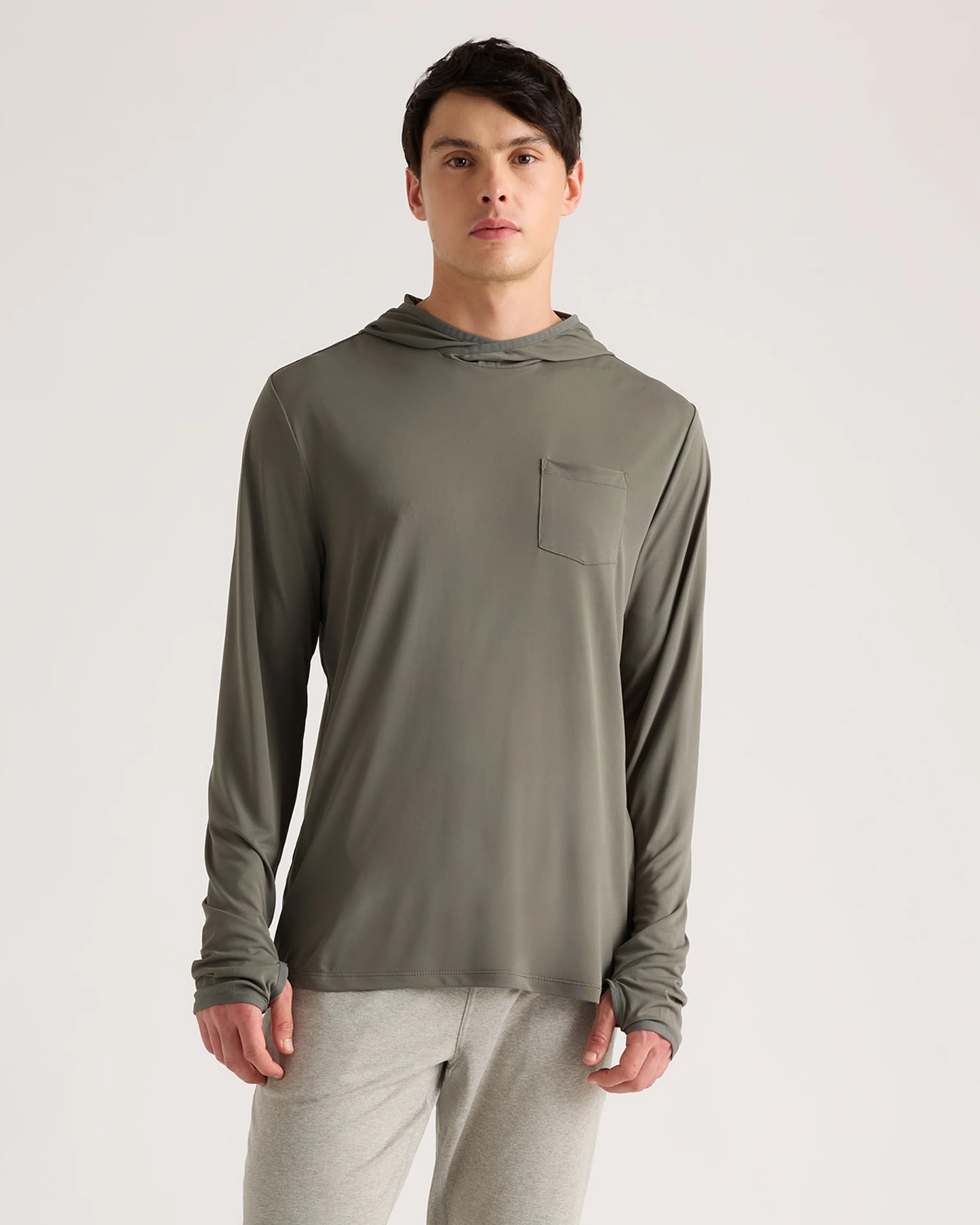 Ultra-Light Performance Hoodie - S / Dark Heather Grey
