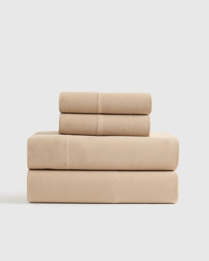 Organic Jersey Sheet Set - Twin / Light Blue